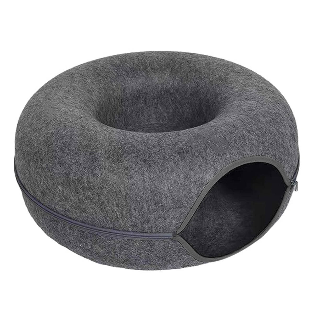 Convertible Donut Tunnel Bed for Cats