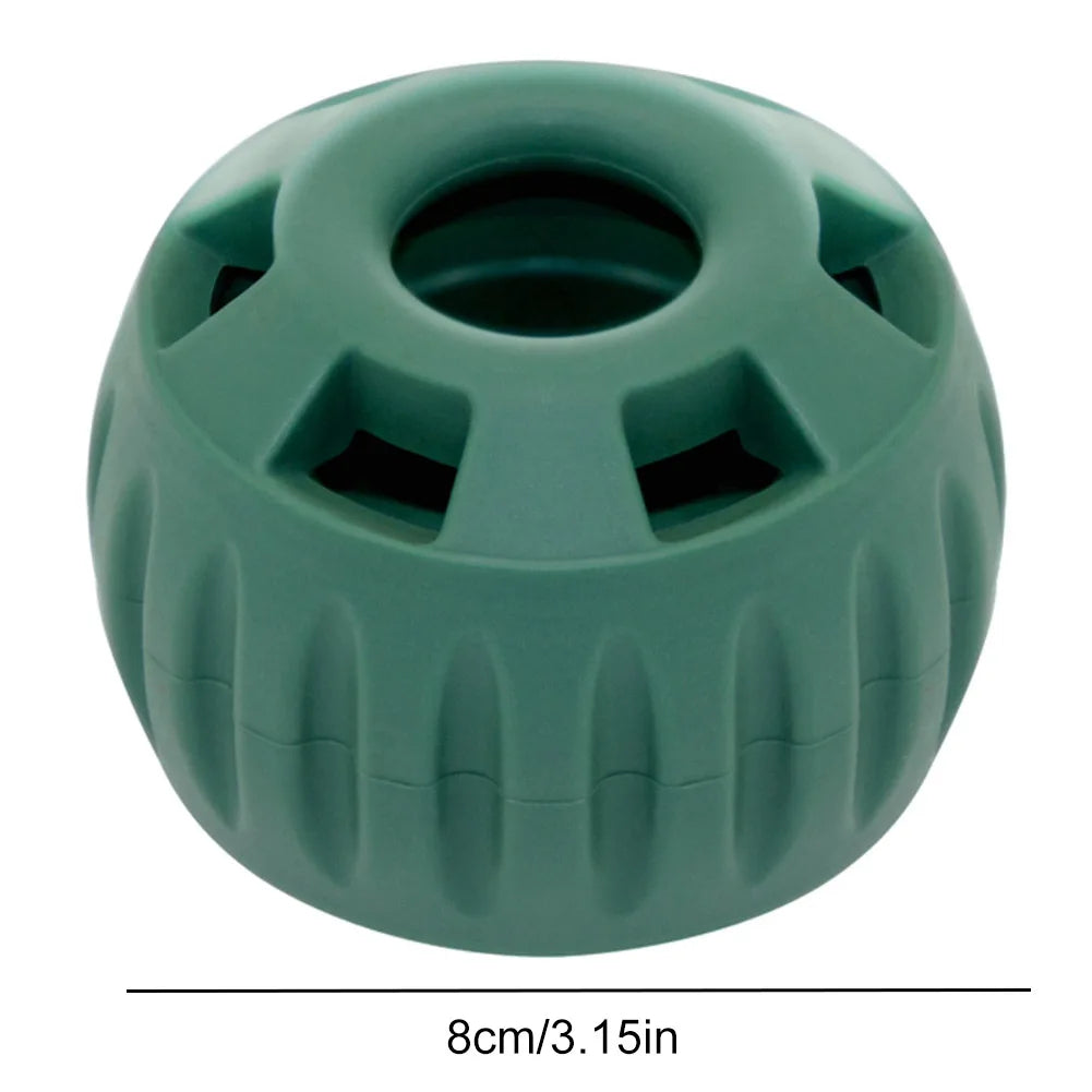 Silicone Dog Slow Feeder and Refillable Chew Toy