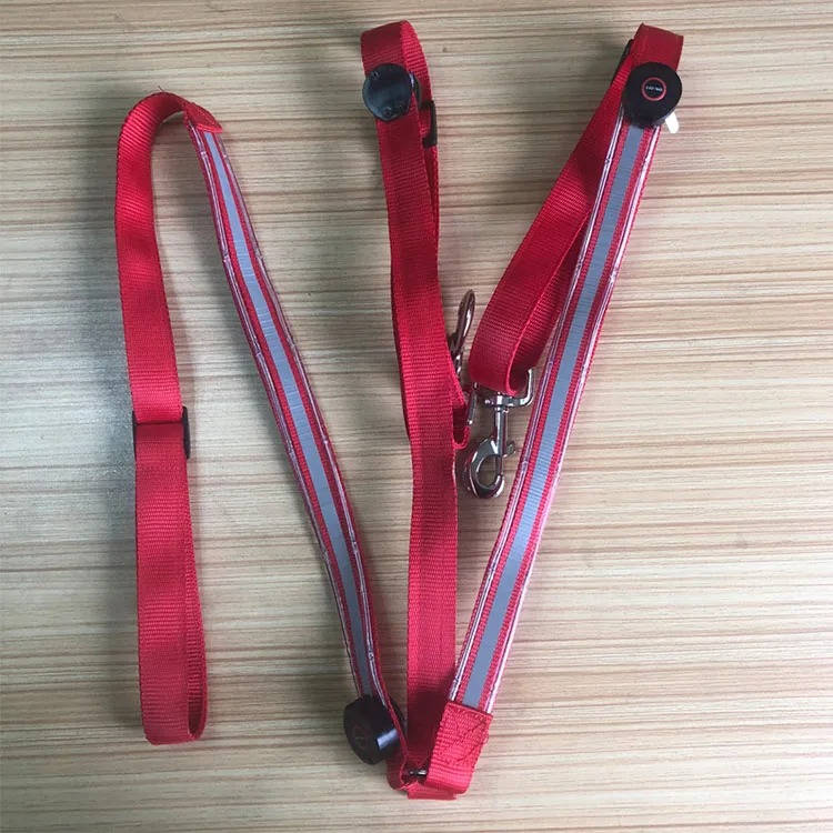 Rechargeable LED Horse Breast Collar for Night Visibility