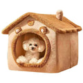 Cozy Indoor Cat House with Plush Den Design