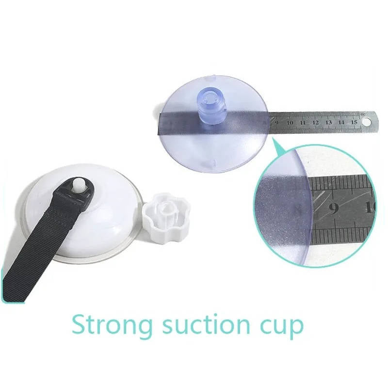 Double-Layer Suction Cup Cat Window Perch Hammock