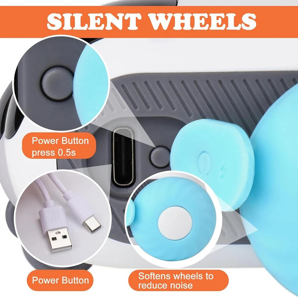 Dual Mode Remote Control Cat Toy with Sensors
