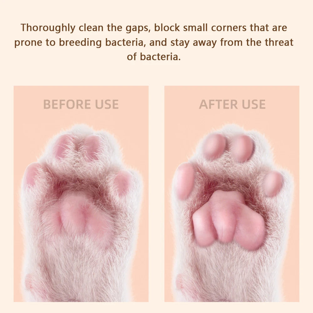 Rechargeable Dog Paw Hair Trimmer with LED Light