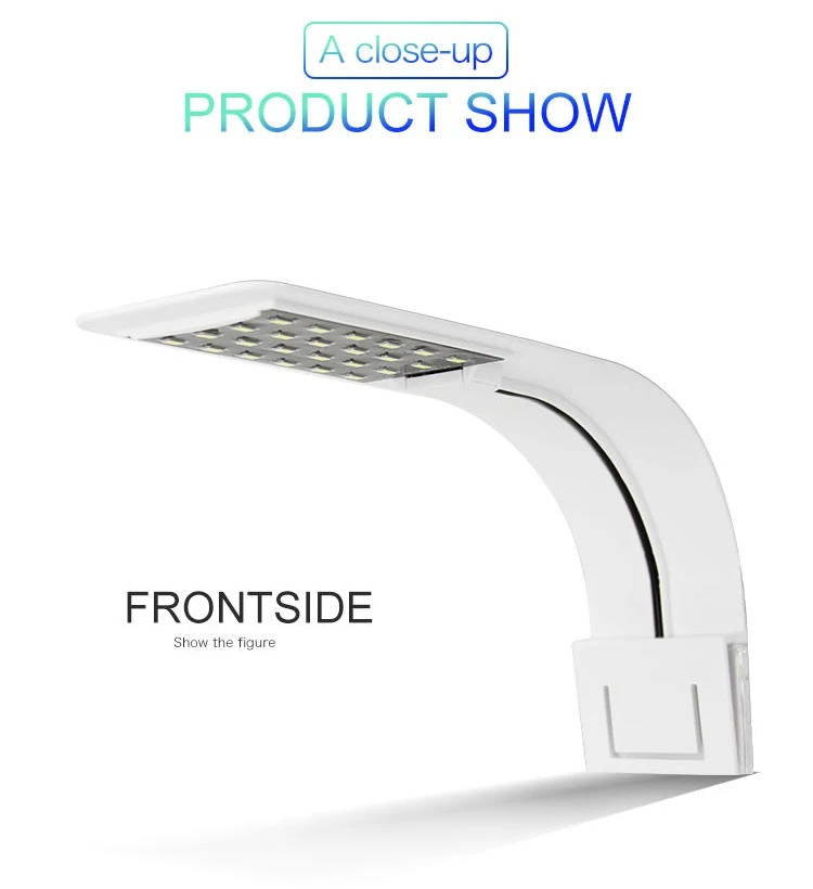 Super Slim LED Fish Tank Light for Aquariums and Aquatic Plants