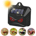 Solar Powered Ultrasonic Animal Repellent (2-Pack)