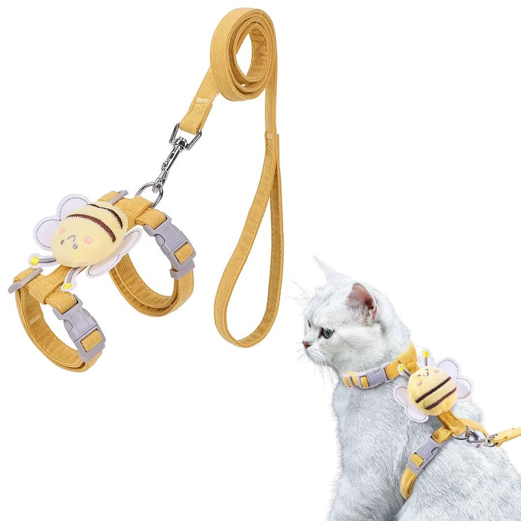Escape-Proof Cat Vest Harness and Collar Set