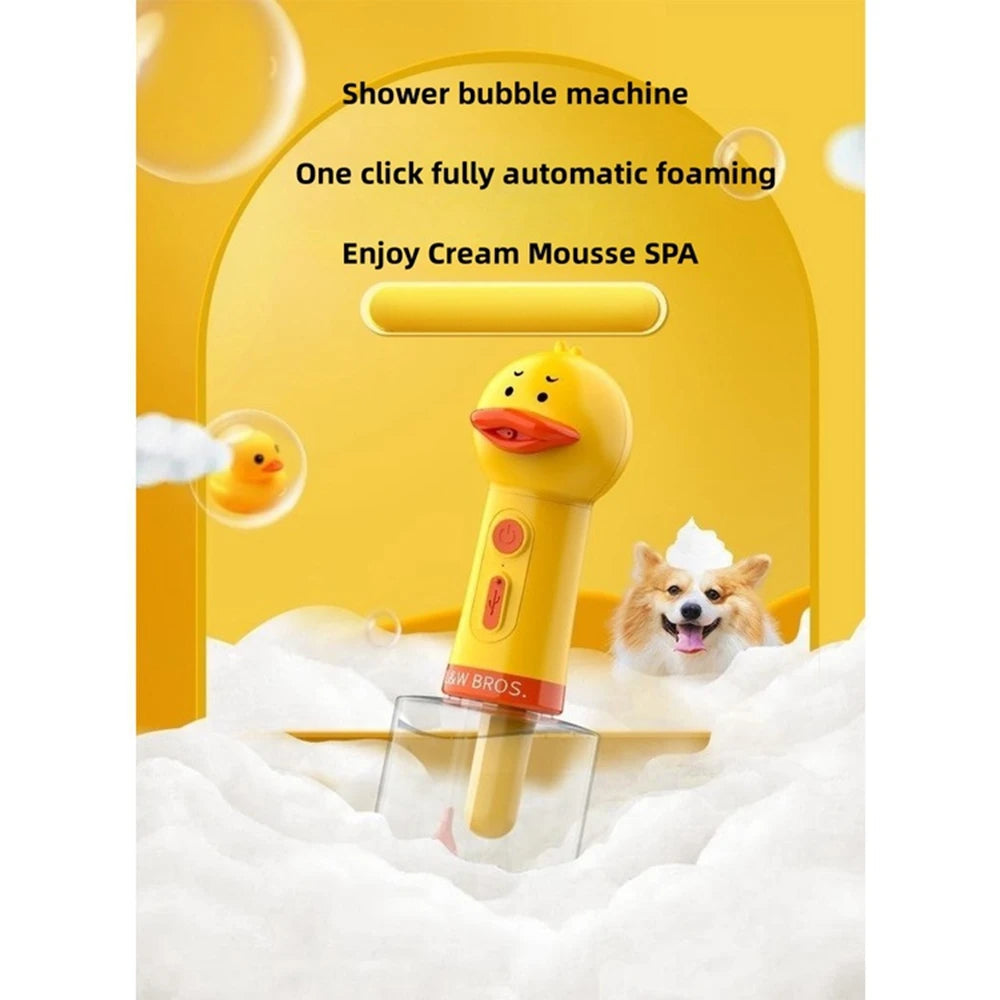 Pet Shampoo Foaming Soap Dispenser for Dog Baths