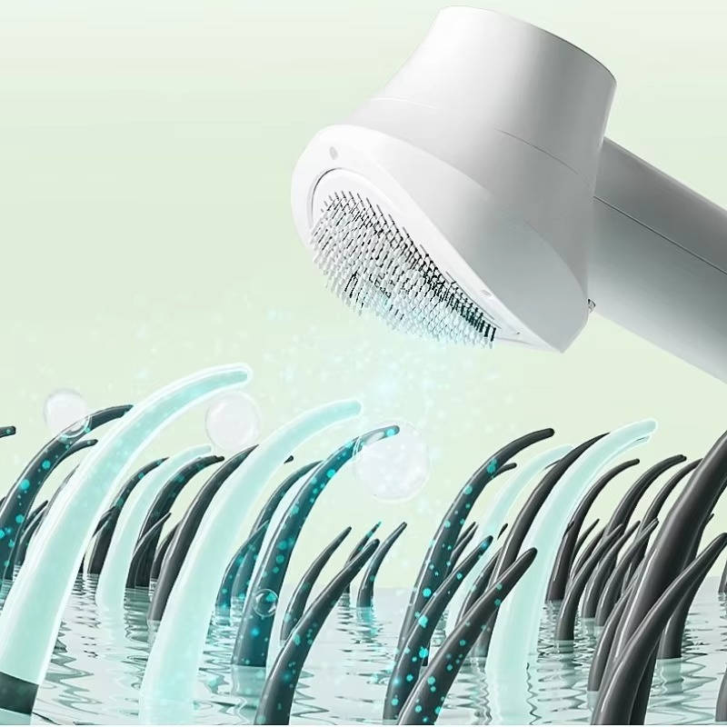 High-Velocity Pet Hair Dryer with Comb Attachment