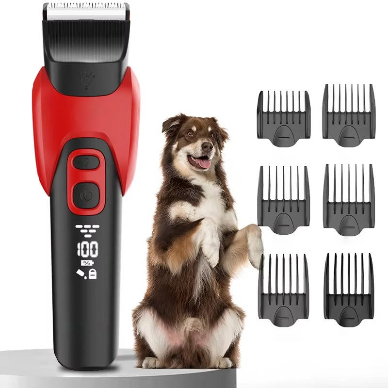 Electric Professional Dog Grooming Hair Clipper - Cordless and Quiet