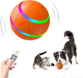 Remote Control Interactive Dog Ball Toy with LED Lights