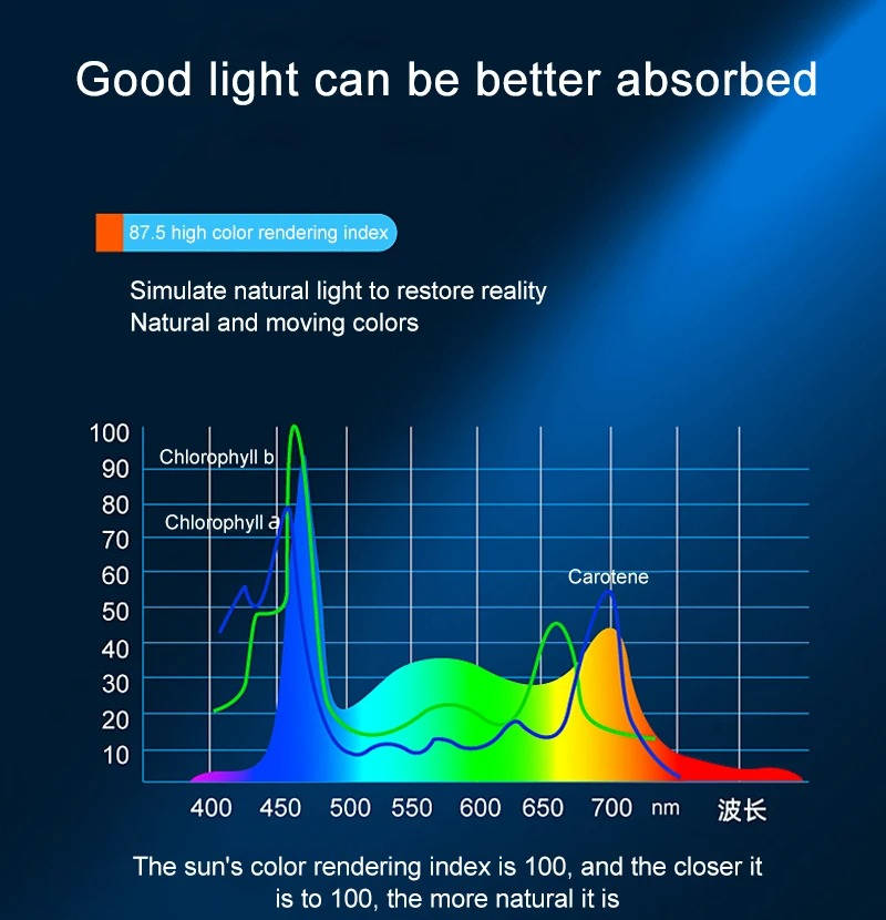 Clip-On Full Spectrum LED Aquarium Light for Fish Tanks and Aquatic Plants
