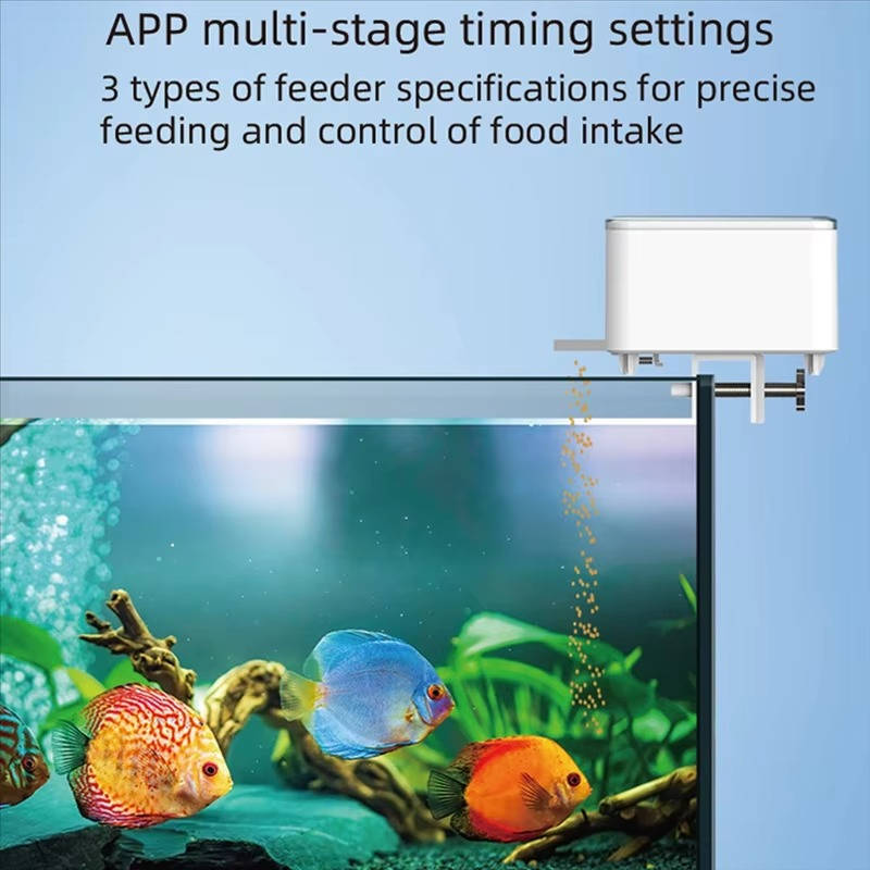 WiFi Voice-Controlled Automatic Fish Feeder