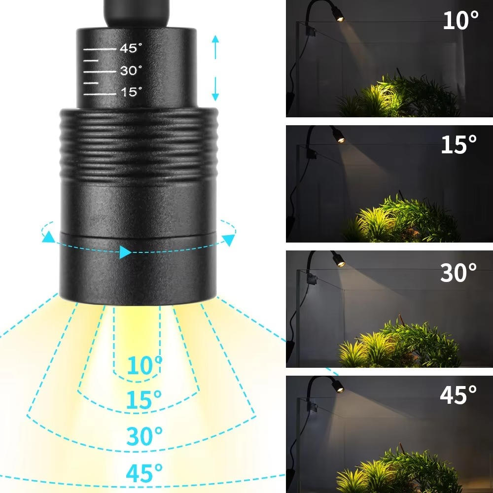 Adjustable LED Aquarium Light for Fish Tanks