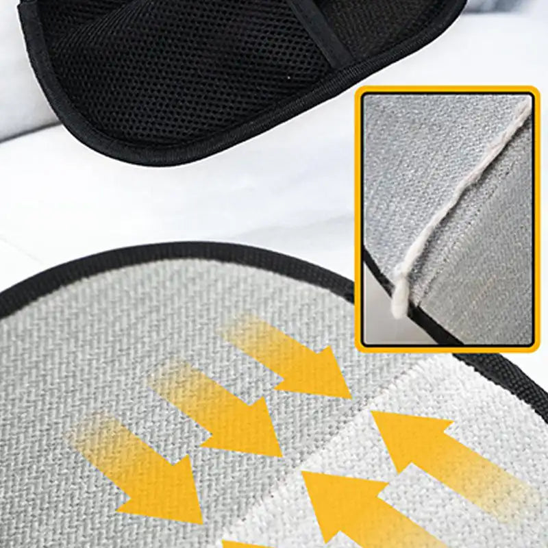 Double-Sided Pet Grooming Gloves Hair Remover