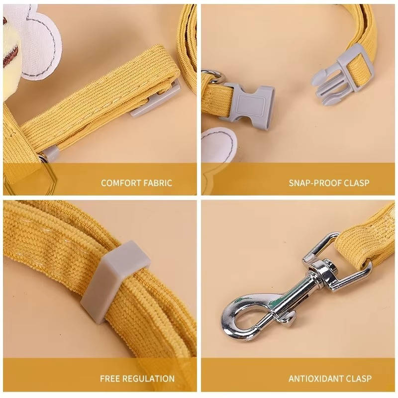 Escape-Proof Cat Vest Harness and Collar Set