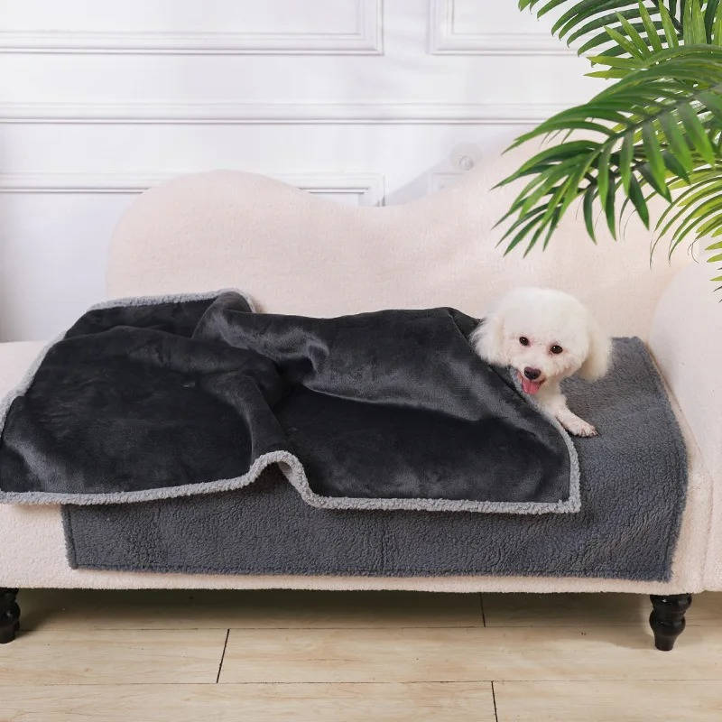 Soft Sherpa Waterproof Dog Sleeping Blanket