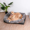 Orthopedic Foam Dog Bed with Raised Sides