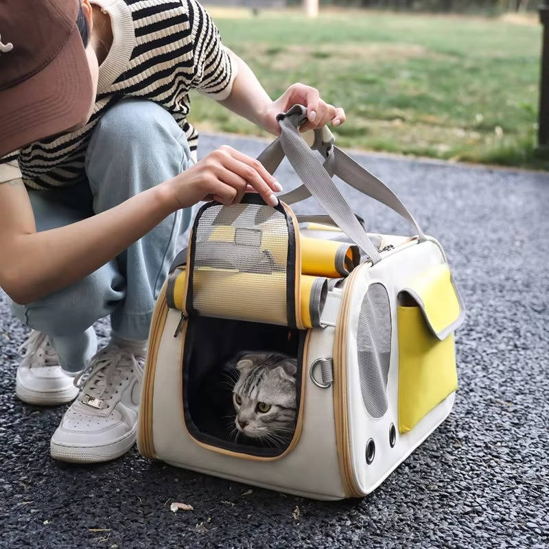 Travel Pet Carrier for Cats and Small Dogs