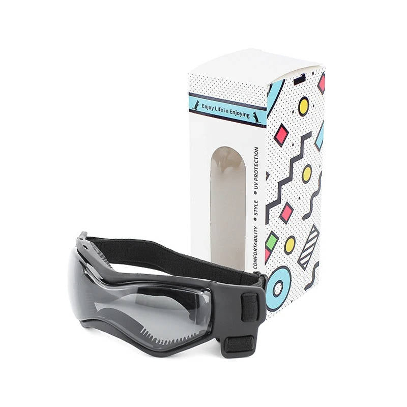 UV Protective Dog Goggles for Car Rides and Outdoor Adventures
