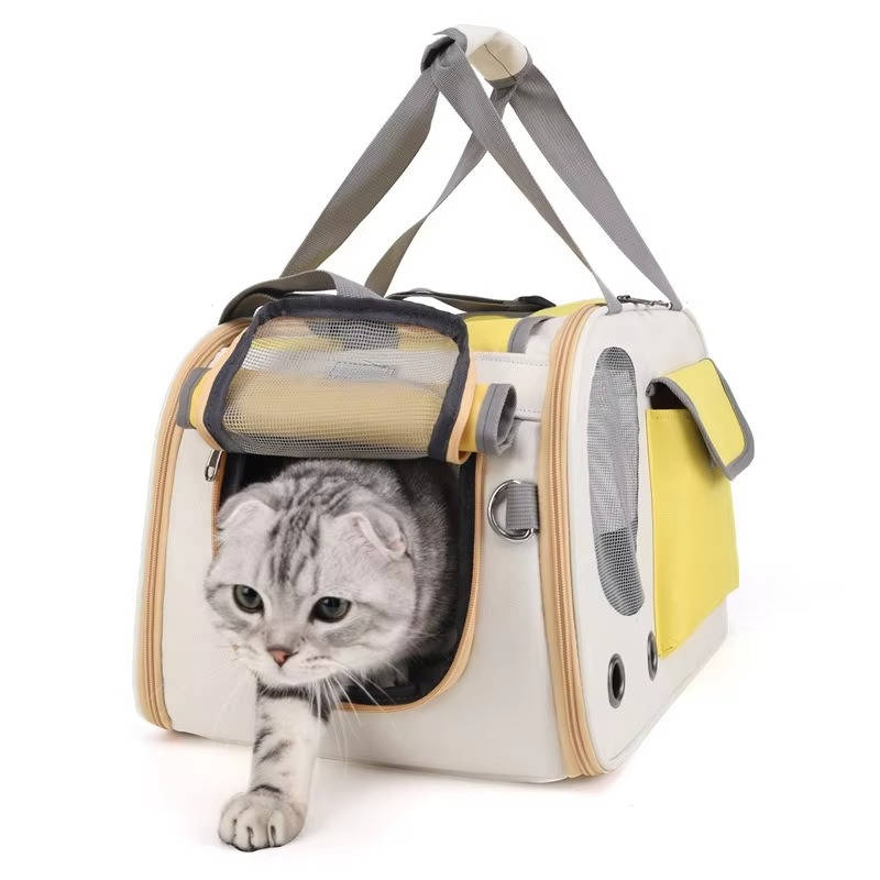 Travel Pet Carrier for Cats and Small Dogs