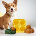 Silicone Dog Slow Feeder and Refillable Chew Toy