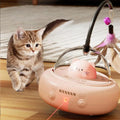 Smart Interactive Cat Toy with Lights and Motion