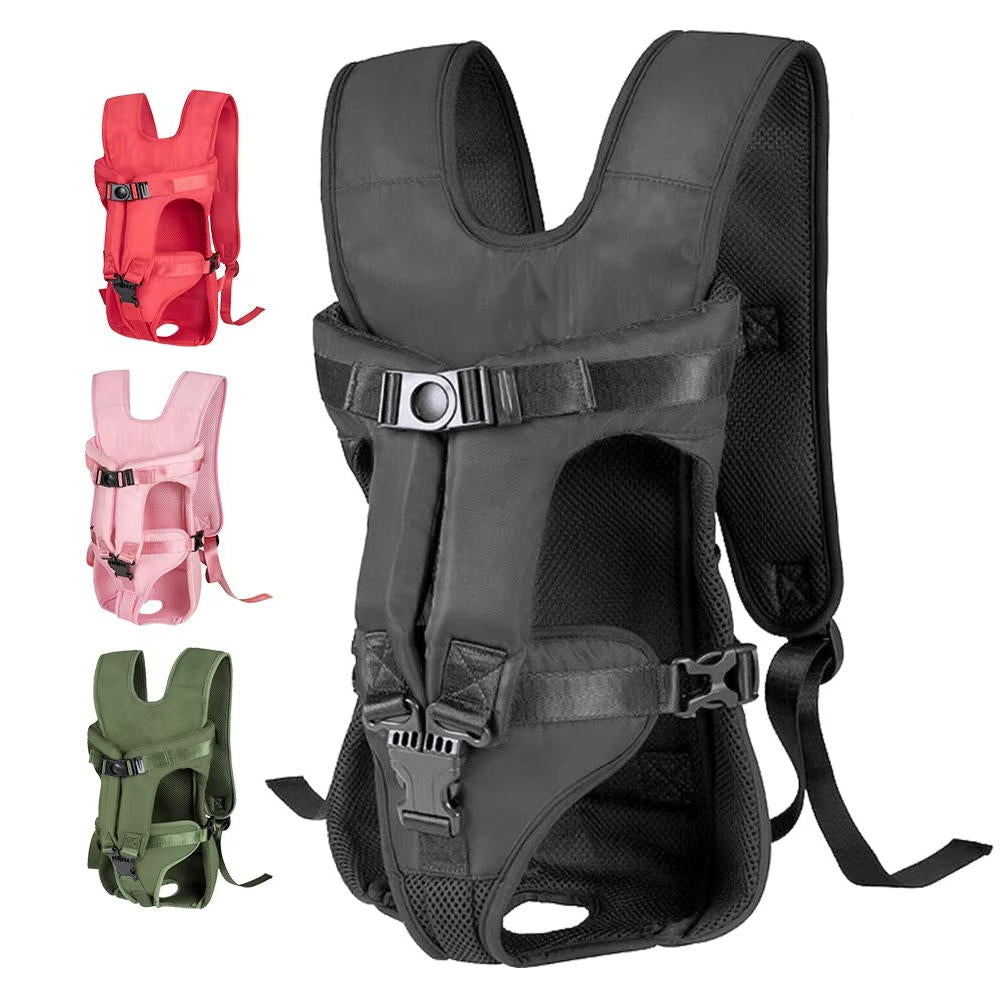 Ventilated Dog Carrying Backpack, Front or Back Wear