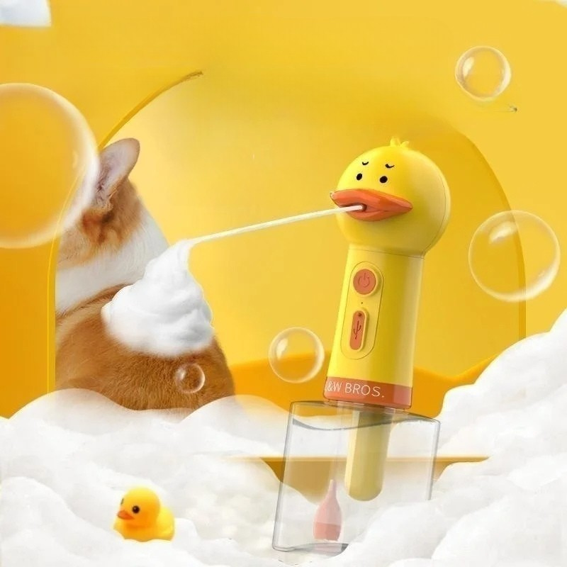 Pet Shampoo Foaming Soap Dispenser for Dog Baths