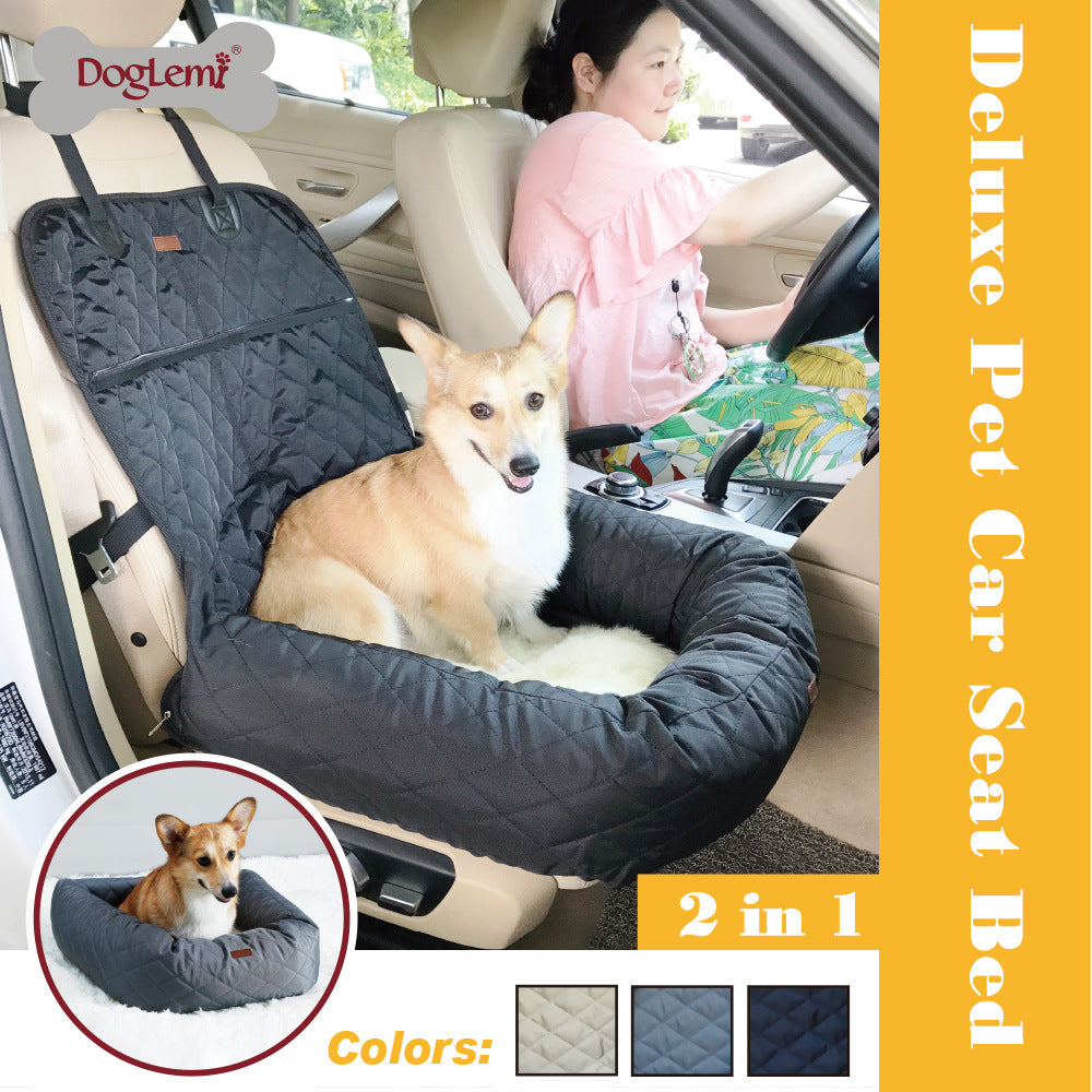 Deluxe Pet Car Cushion