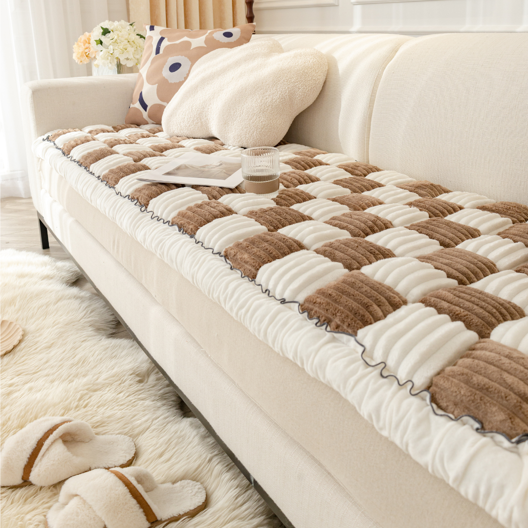 Orthopedic Furniture Protector and Cushioned Dog Bed Couch Cover