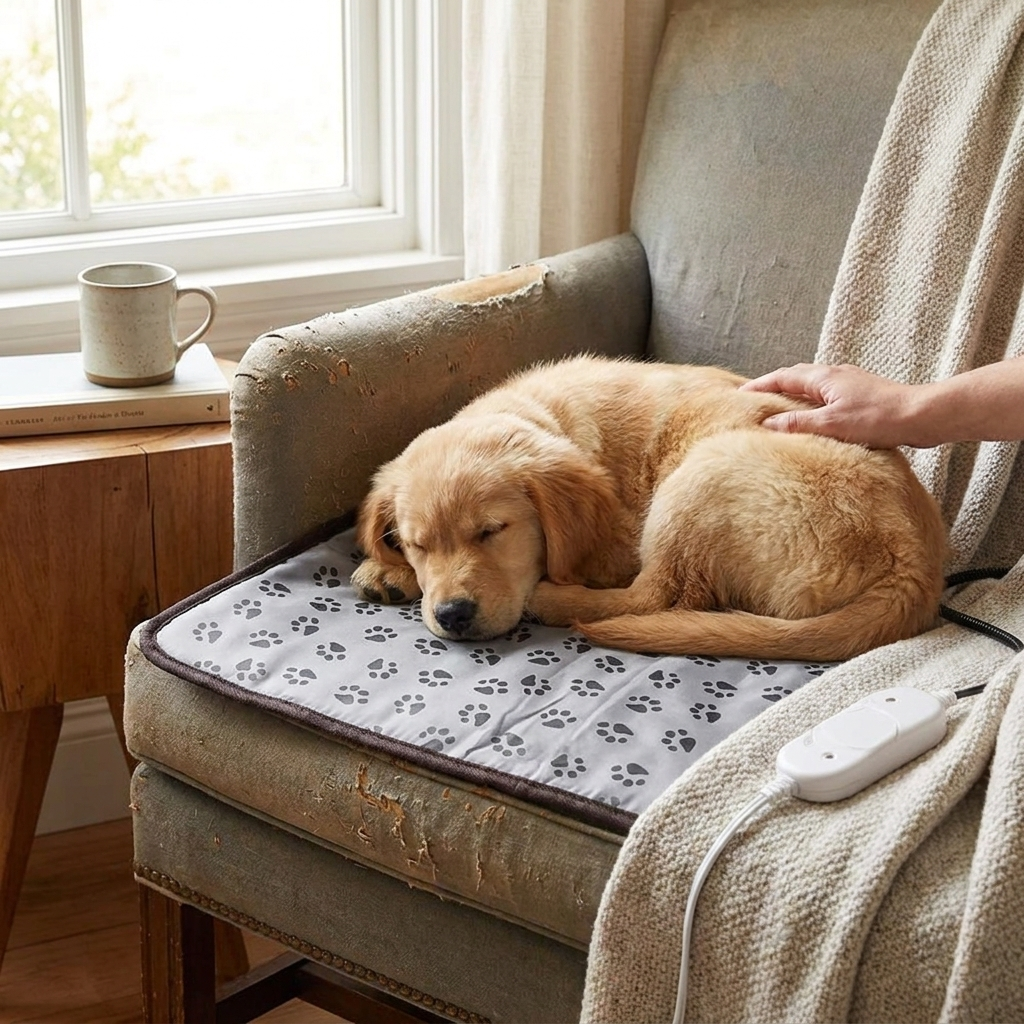 Waterproof Heated Bed Warming Pad for Cats & Dogs