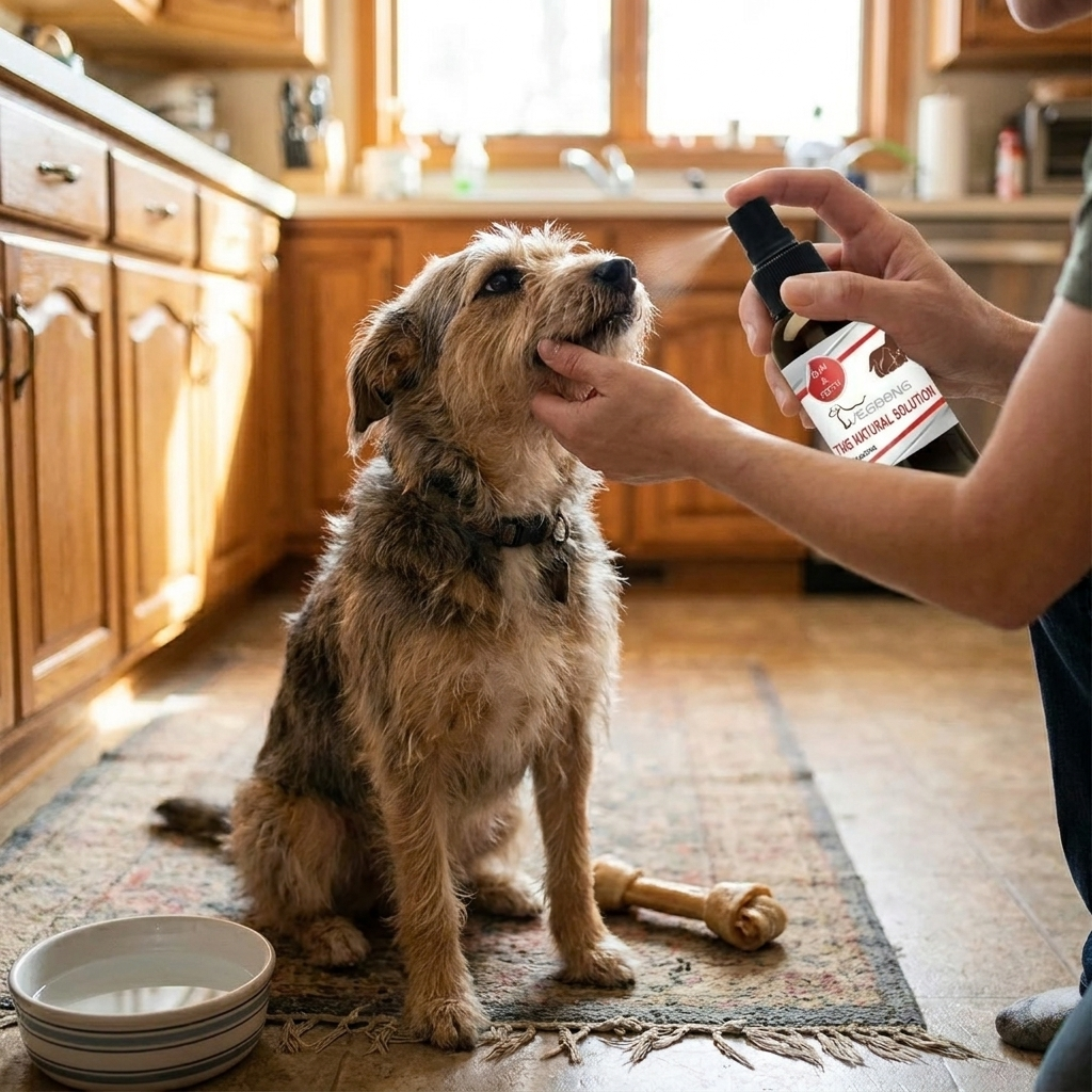 Pet Dental Spray for Dogs and Cats - Fresh Breath Oral Care