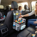 Dog Car Booster Seat with Storage Pockets - Front Seat