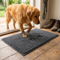 Quick-Dry Paw Cleaning Floor Mat - Superabsorbent Microfiber