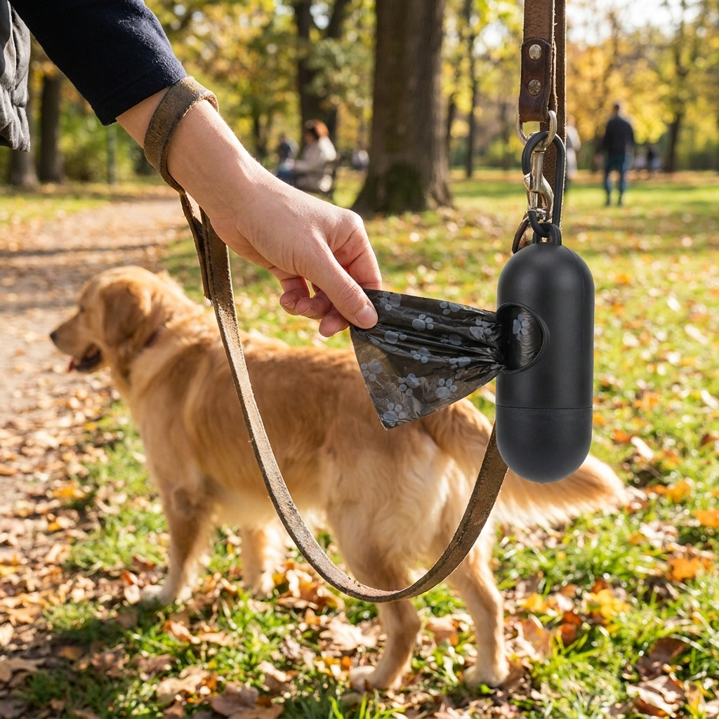 Heavy-Duty Leak-Proof Dog Waste Bags with Dispenser