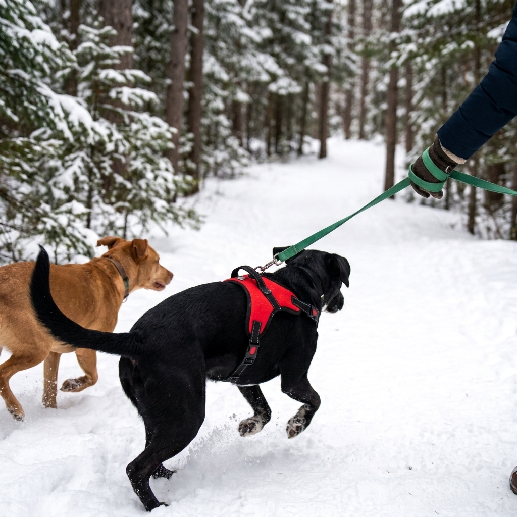 No-Choke Adjustable Dog Safety Harness