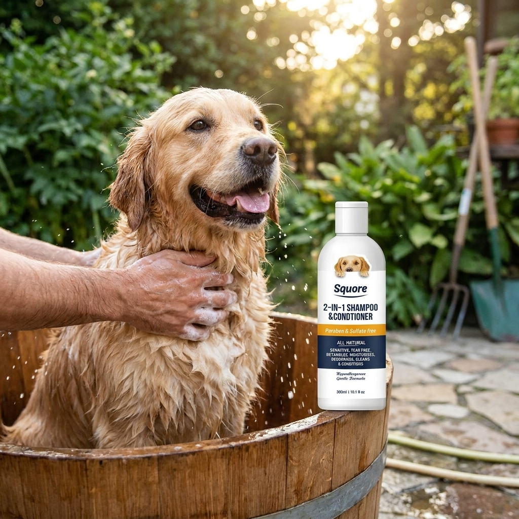 Natural 2-in-1 Puppy Shampoo and Conditioner