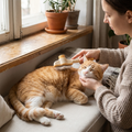 Dog &amp; Cat Hair Remover Grooming Brush for Long-Haired Pets