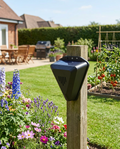 Solar Powered Outdoor Bird Repeller in use, lifestyle background