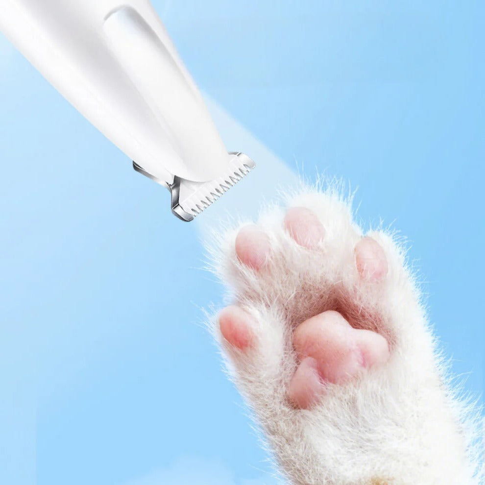Compact Cordless Pet Paw and Face Fur Trimmer