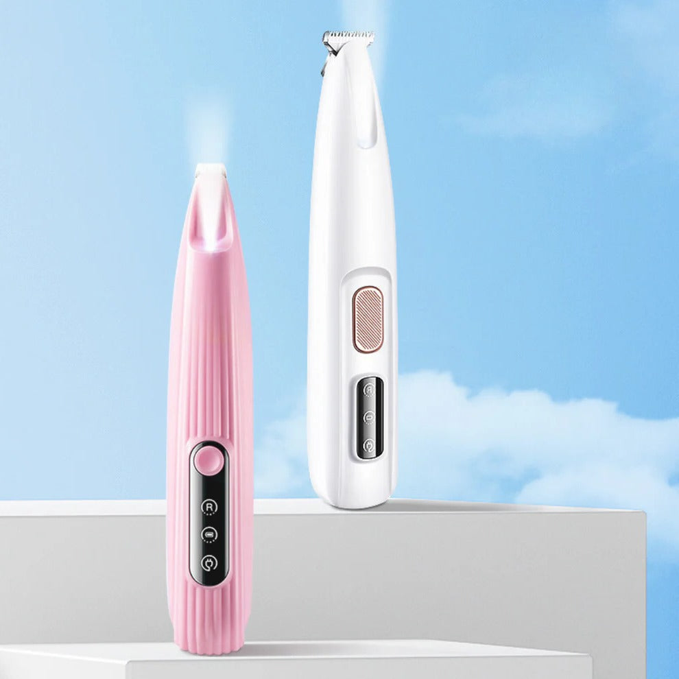 Compact Cordless Pet Paw and Face Fur Trimmer
