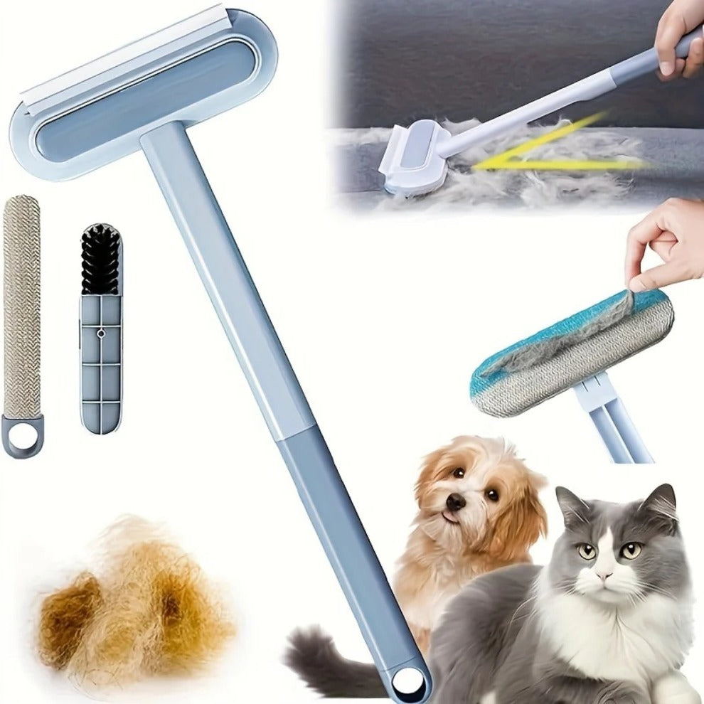 Handheld Pet Hair Remover Brush for Furniture and Fabric