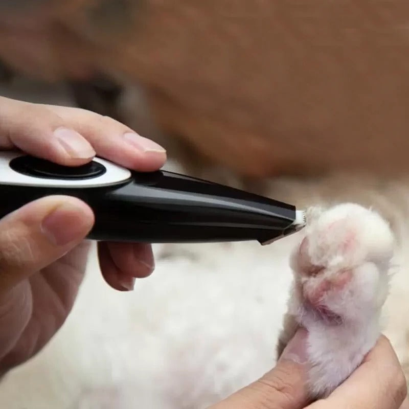 Electric Pet Grooming Trimmer for Paws, Ears, and Sensitive Areas