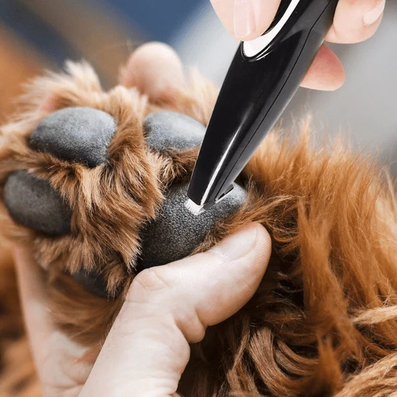 Electric Pet Grooming Trimmer for Paws, Ears, and Sensitive Areas