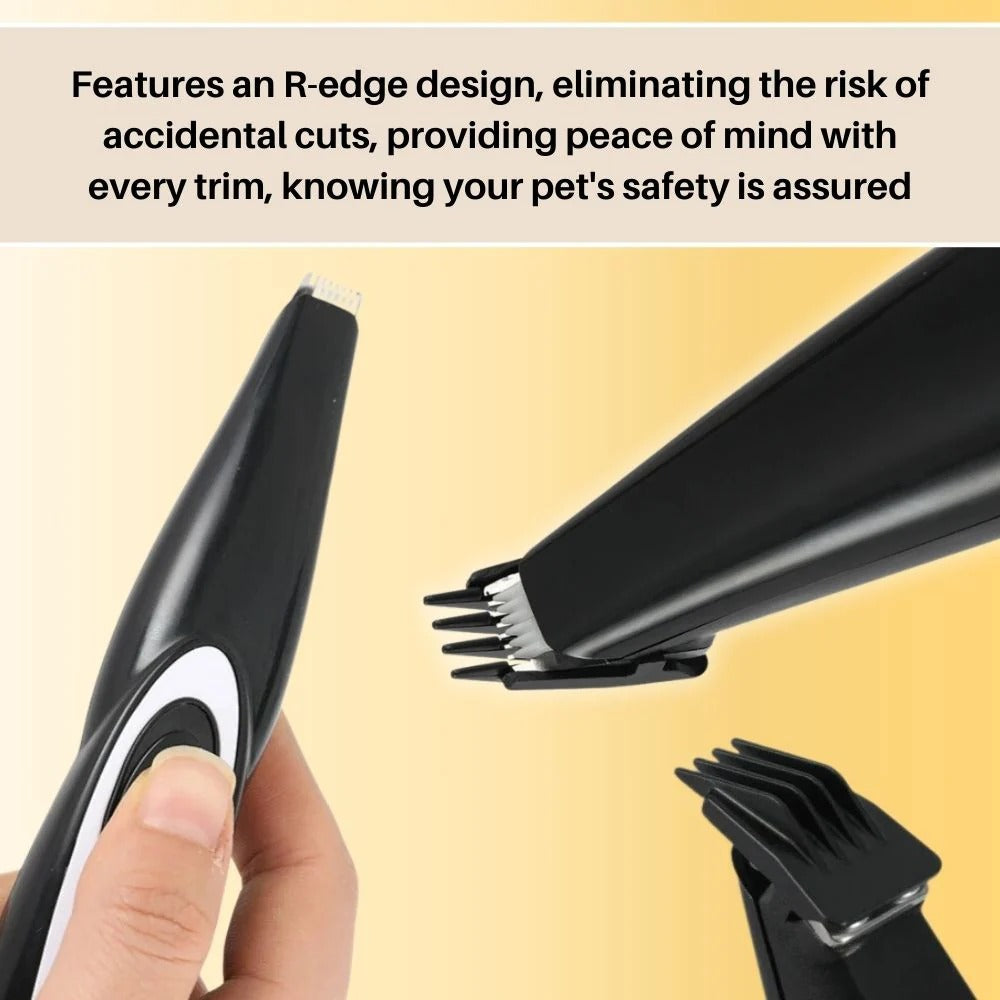 Precision Pet Grooming Trimmer - Quiet, Cordless Clipper