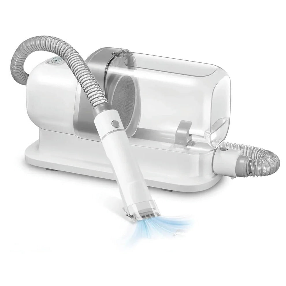 Low-Noise Pet Grooming Vacuum with Clippers & Brush Kit