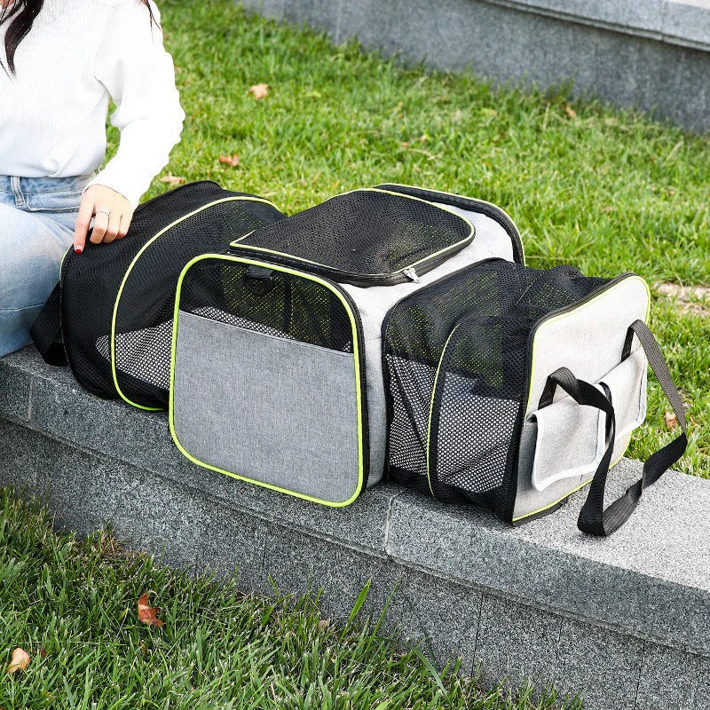 Foldable Pet Carrier Bag for Small Pets