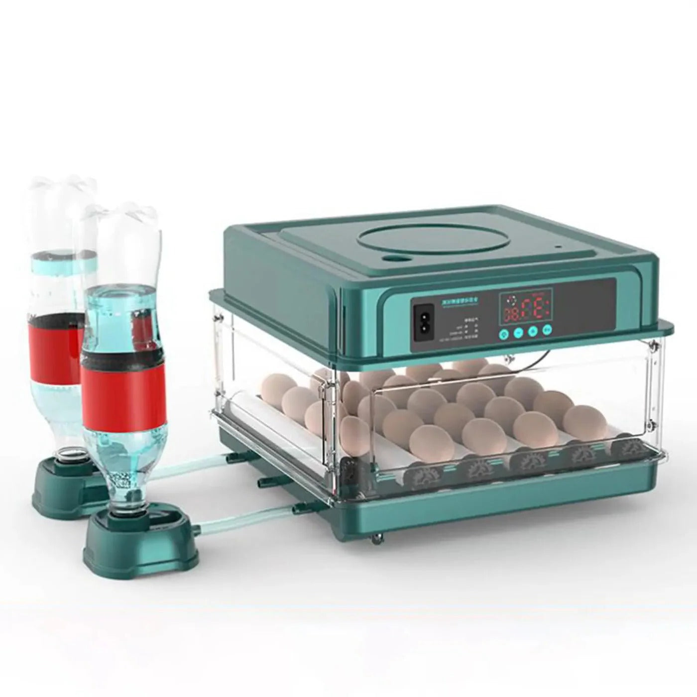 Digital Egg Incubator with Adjustable Tray and Auto Turner