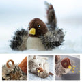 Interactive Flapping Feather Bird Toy for Indoor Cats
