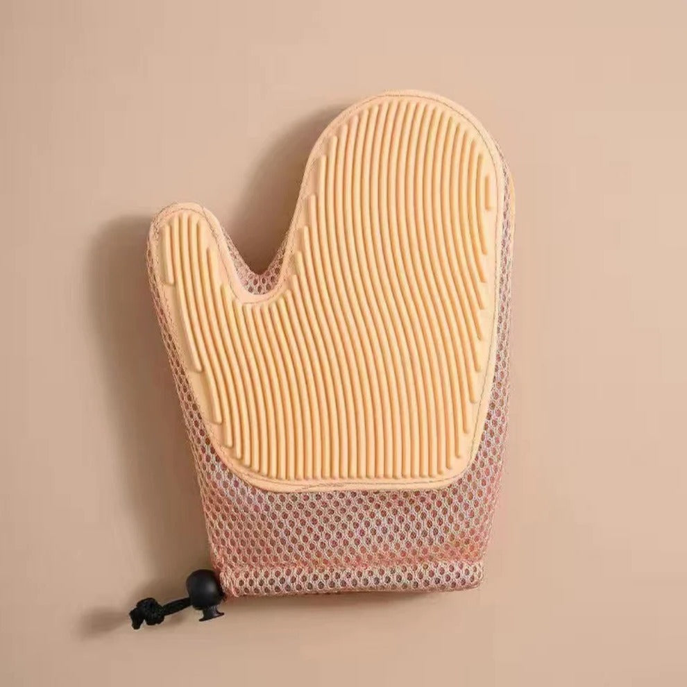 2-in-1 Cat Grooming and Massage Glove